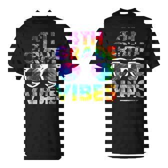 Back To School 4Th Grade Vibes First Day Teacher Unisex T-Shirt - Seseable
