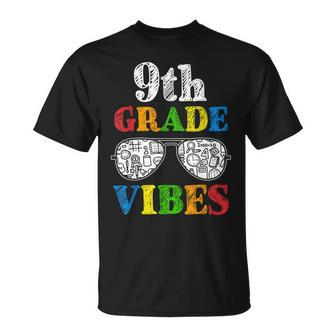 Back To School 9Th Grade Vibes | First Day Teacher Kids Unisex T-Shirt - Seseable