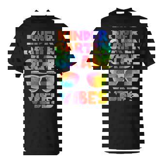 Back To School Kindergarten Grade Vibes Kids Teacher Student Unisex T-Shirt - Seseable