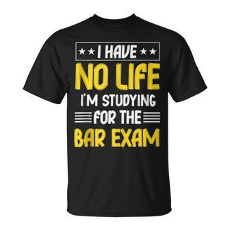 Bar Exam Law School Graduate Graduation T-shirt - Thegiftio UK