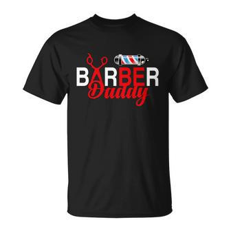 Barber Dad Fathers Day Haircut Be Daddy Barbershop Best Daddy Ever T-shirt - Thegiftio UK