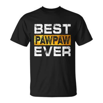 Best Paw Paw Ever For Dad Fathers Day T-shirt - Thegiftio UK