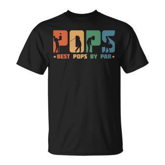 Best Pops By Par Golf Vintage Retro T-shirt - Thegiftio UK