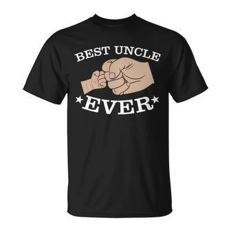 Best Uncle Ever Fist Bump Tshirt Unisex T-Shirt - Monsterry UK