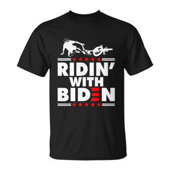 Biden Falls Off Bike Ridin With Joe Biden T-shirt