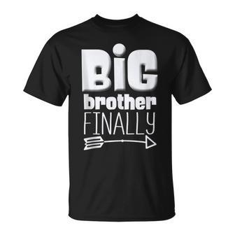 Big Brother Finally Big Bro Gamer Promoted Son T-shirt - Thegiftio UK
