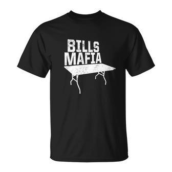 Bills Mafia Funny Table Unisex T-Shirt - Monsterry CA