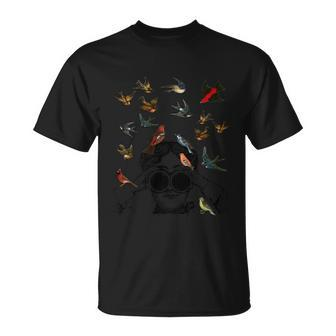 Birdwatching Gifts Ornithologist Gift Twitcher Bird Lover Gift Unisex T-Shirt - Monsterry CA