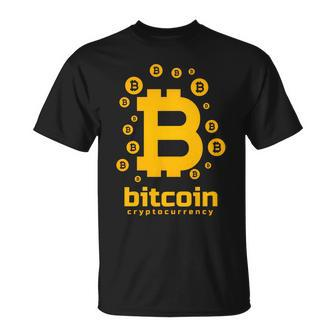 Bitcoin Cryptocurrency Logo Tshirt Unisex T-Shirt - Monsterry UK
