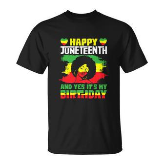 Black Human Rights Juneteenth 2022 Day Birthday V14 T-shirt - Thegiftio UK