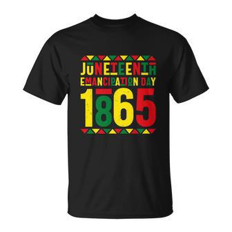 Black Human Rights Juneteenth 2022 Day Birthday V18 T-shirt - Thegiftio UK