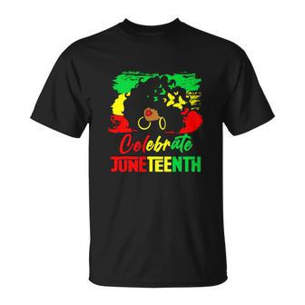 Black Human Rights Juneteenth 2022 Day Birthday V21 T-shirt - Thegiftio UK