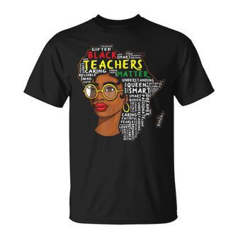 Black Teachers Matter V2 T-shirt - Thegiftio UK