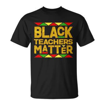 Black Teachers Matter V3 T-shirt - Thegiftio UK