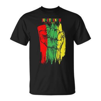 Black History Celebration I Black History Month Fist Juneteenth T-shirt - Thegiftio UK