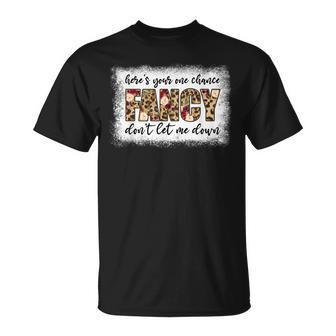 Bleached Heres Your One Chance Fancy Dont Let Me Down T-shirt - Thegiftio UK