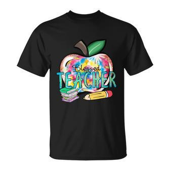 Blessed Teacher Graphic Shirt For Teacher Male Female T-shirt - Thegiftio UK