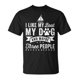 Boating For Boaters Boat Owner & Dog Lover T-shirt - Thegiftio UK