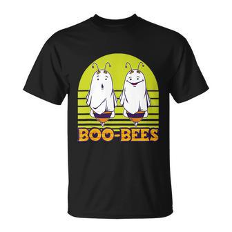Boo Bees Ghoul Ghost Halloween Candy Full Moon Soul Spooky T-shirt - Thegiftio UK