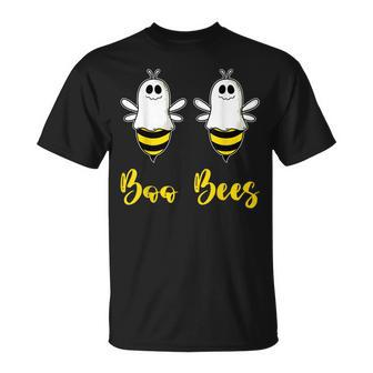 Boo Beez Funny Bee Women Halloween Costume Bees Men Women T-shirt Graphic Print Casual Unisex Tee - Thegiftio UK