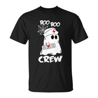 Boo Boo Crew Halloween Quote V3 Unisex T-Shirt - Monsterry DE
