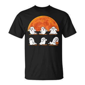 Boo Ghost Crossing The Road Halloween 2022 T-shirt - Thegiftio UK