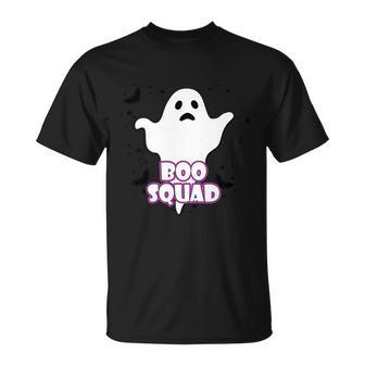 Boo Squad Halloween Day Sublimation Retro Halloween T-shirt - Thegiftio UK