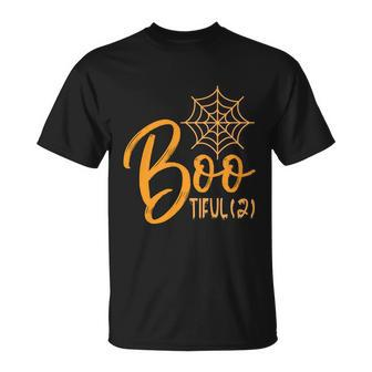 Boo Tiful 2 Halloween Quote Men Women T-shirt Graphic Print Casual Unisex Tee - Thegiftio UK