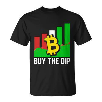 Buy The Dip Blockchain Bitcoin S V G Shirt Unisex T-Shirt - Monsterry