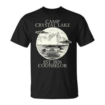 Camp Crystal Lake Counselor Tshirt Unisex T-Shirt - Monsterry CA
