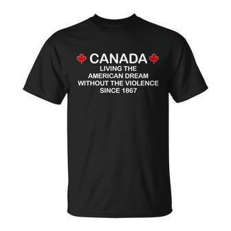 Canada Shirt From The Pentaverate Unisex T-Shirt - Monsterry UK