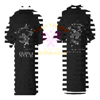 Champagne Tennis Club Unisex T-Shirt - Monsterry