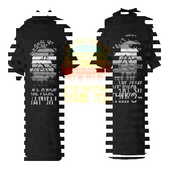 Christian Dear God Great Job Were Awesome Thank You T-shirt - Thegiftio