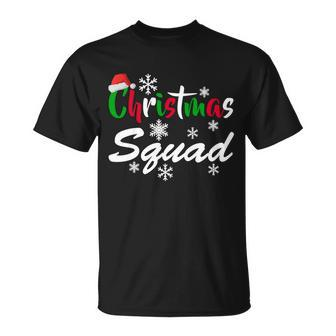 Christmas Squad Funny Tshirt Unisex T-Shirt - Monsterry