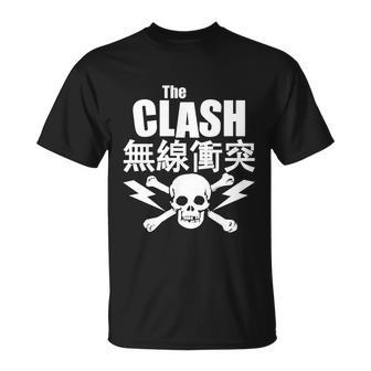 Clash Skull And Bolt T-shirt - Thegiftio UK