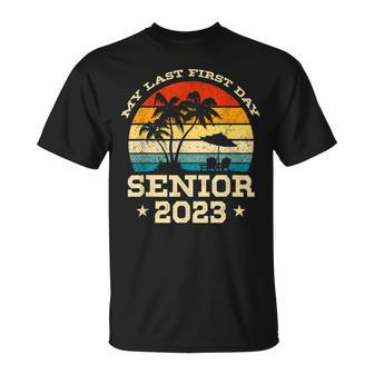 Class Of 2023 Senior My Last First Day Senior 2023 T-shirt - Thegiftio UK