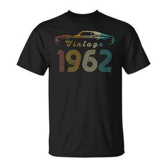 Classic Car 60 Year Old Vintage 1962 Limited Edition T-shirt - Thegiftio UK