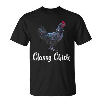 Classy Chick - Funny Cute Unisex T-Shirt - Monsterry CA