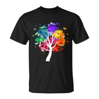 Colorful Tree Of Life Tshirt Unisex T-Shirt - Monsterry CA