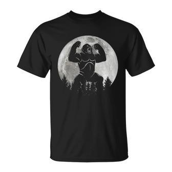 Cool King Kong Monster Full Moon Unisex T-Shirt - Monsterry CA