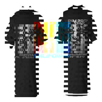 Cool Retro Palm Springs California T-shirt - Thegiftio