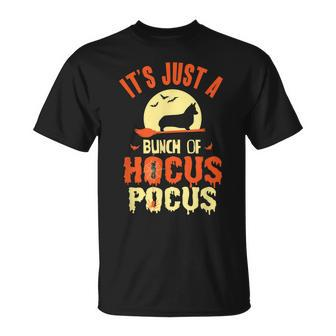 Corgi Hocus Pocus Halloween Unisex T-Shirt - Seseable