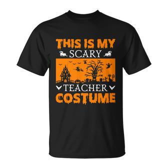 This Is My Costume Halloween Quote T-shirt - Thegiftio UK