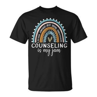 Counseling Is My Jam School Counselor Appreciation Unisex T-Shirt - Seseable