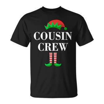Cousin Crew Elf Family Matching Christmas Tshirt Unisex T-Shirt - Monsterry DE