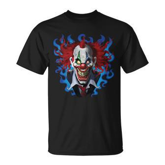 Crazy Clown Unisex T-Shirt - Monsterry UK