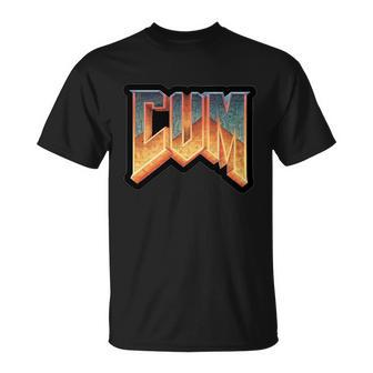 Cum Doom V2 Unisex T-Shirt - Monsterry AU