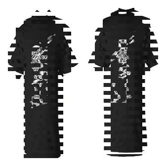Cute Dabbing Skeleton Soccer Halloween Costumes Boys Kid T-shirt - Thegiftio UK