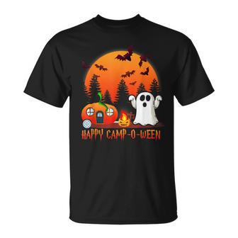 Cute Happy Camp-O-Ween Camping Halloween Costumes T-shirt - Thegiftio UK