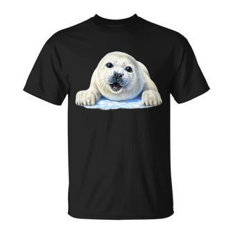 Cute Seal Wildlife Tshirt Unisex T-Shirt - Monsterry